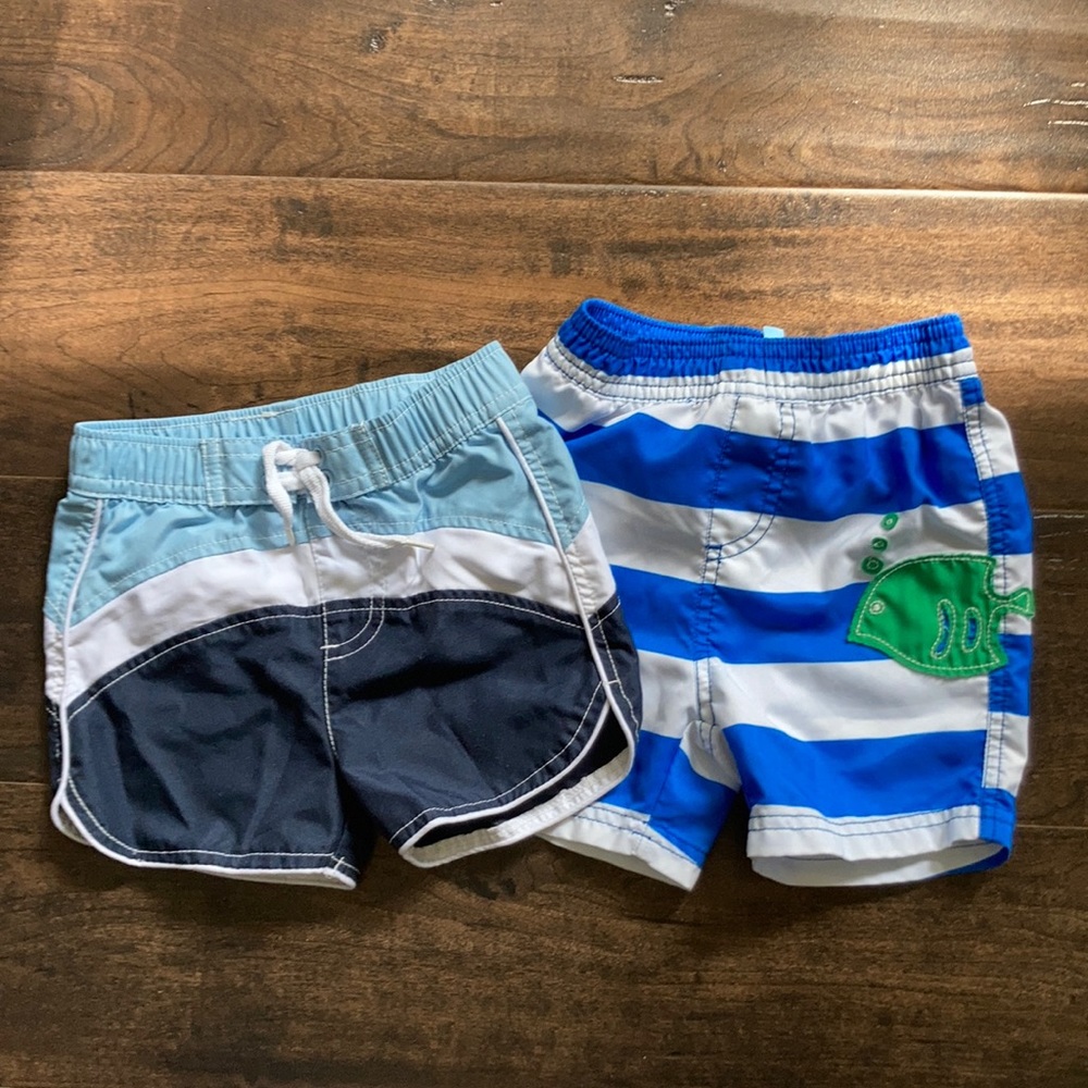 Baby Boy Swim Short Set